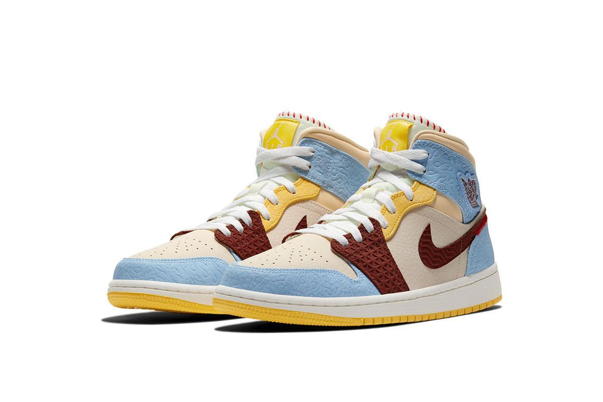 AIR JORDAN 1 MID SE FEARLESS APLA 25cm